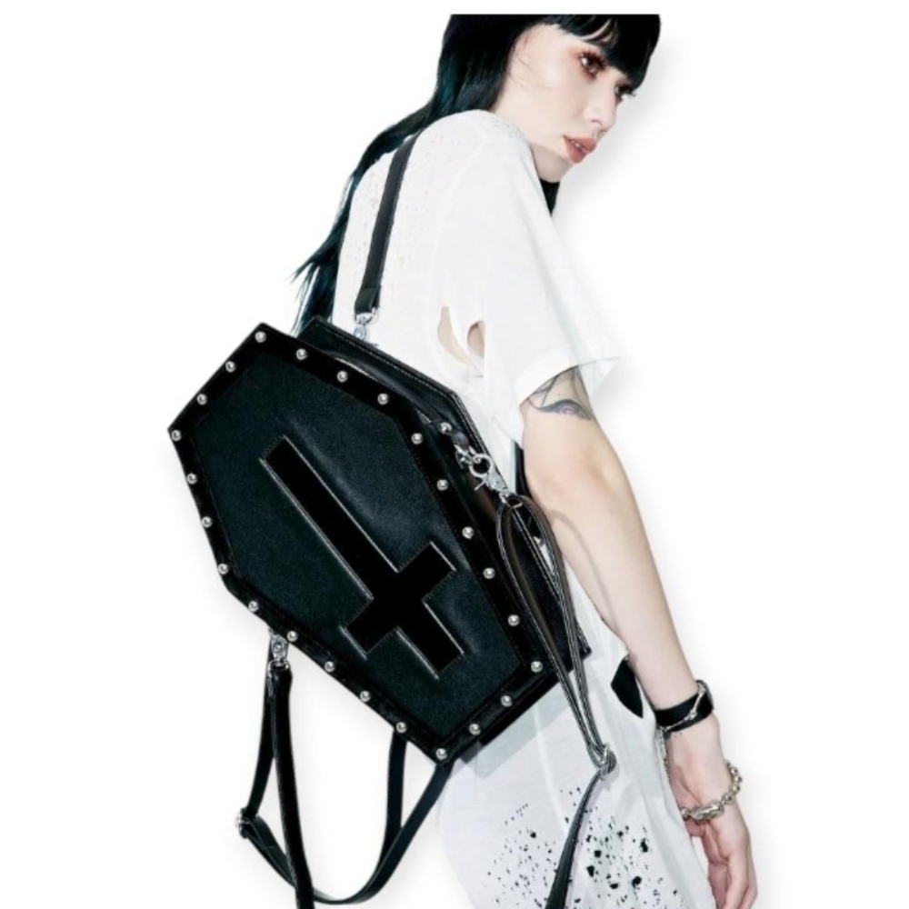 Black Coffin Backpack